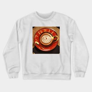 Coffee Cafeteria Vintage Retro Since Crewneck Sweatshirt